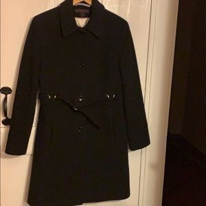 ViaSpiga black dress coat